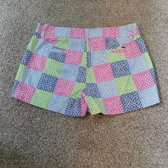 Vineyard Vines Multi-Color Casual Shorts Women's Size 2 (3.5" Inseam) - Picture 2 of 3